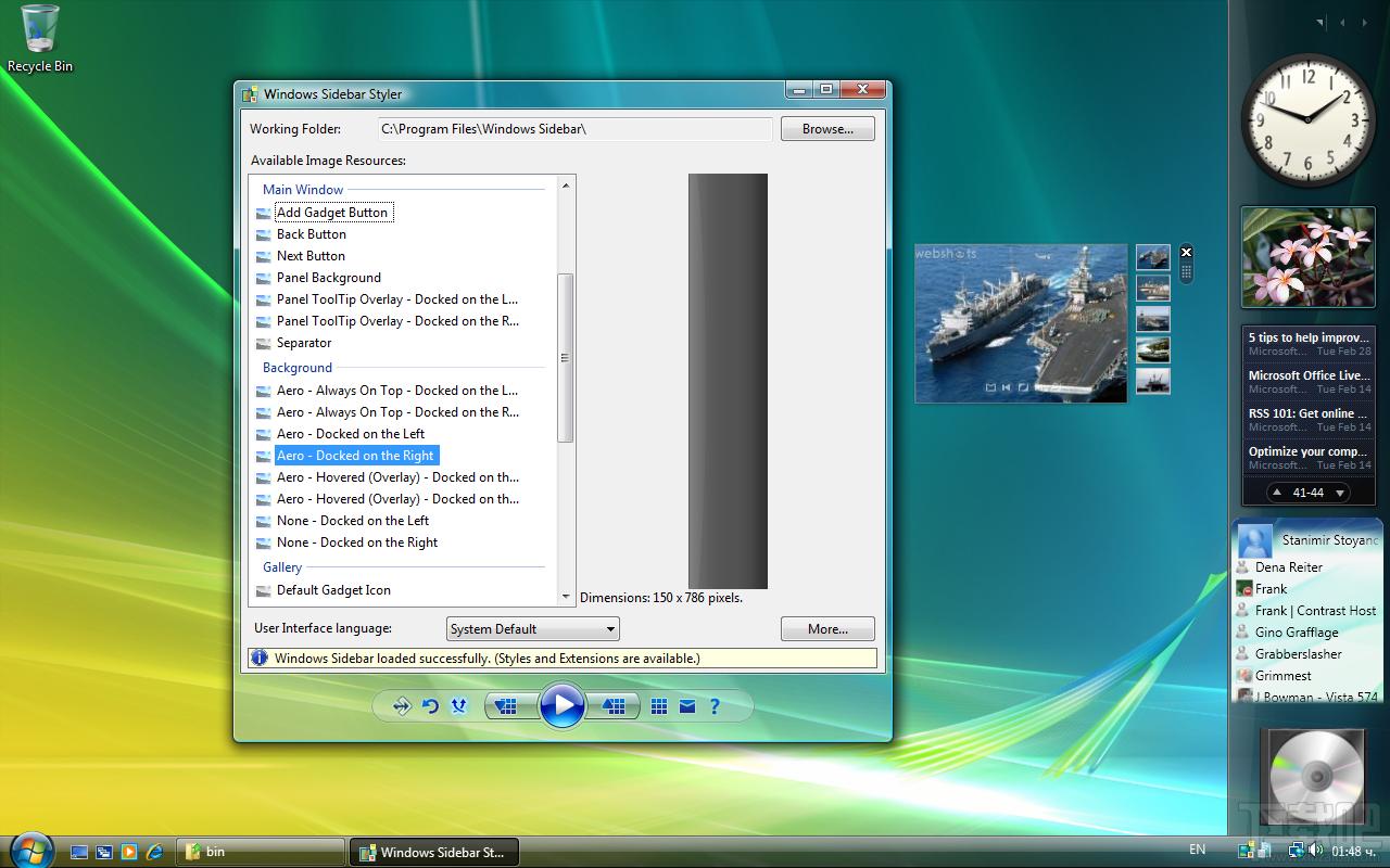 Vista Sidebar For XP Beta,Vista Sidebar For XP Beta下载,Vista Sidebar For XP Beta官