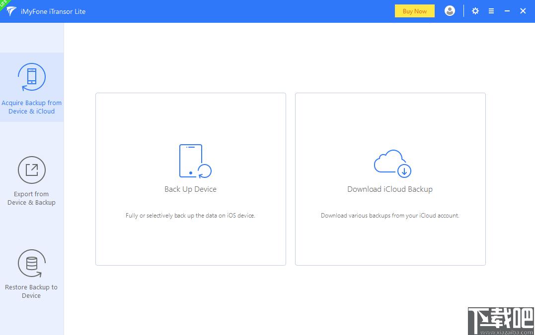 iMyFone iTransor Lite下载,数据备份,数据还原
