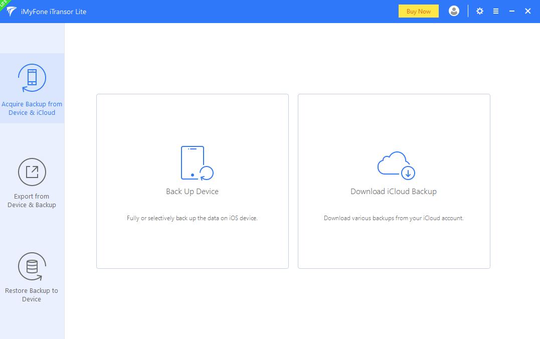 iMyFone iTransor Lite下载,数据备份,数据还原