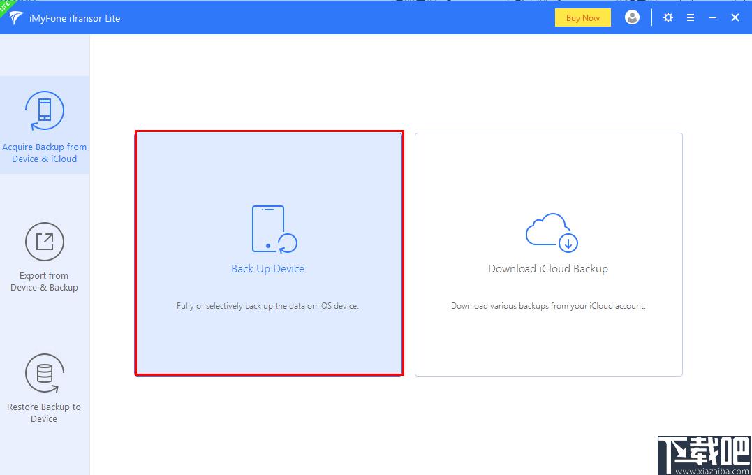 iMyFone iTransor Lite下载,数据备份,数据还原